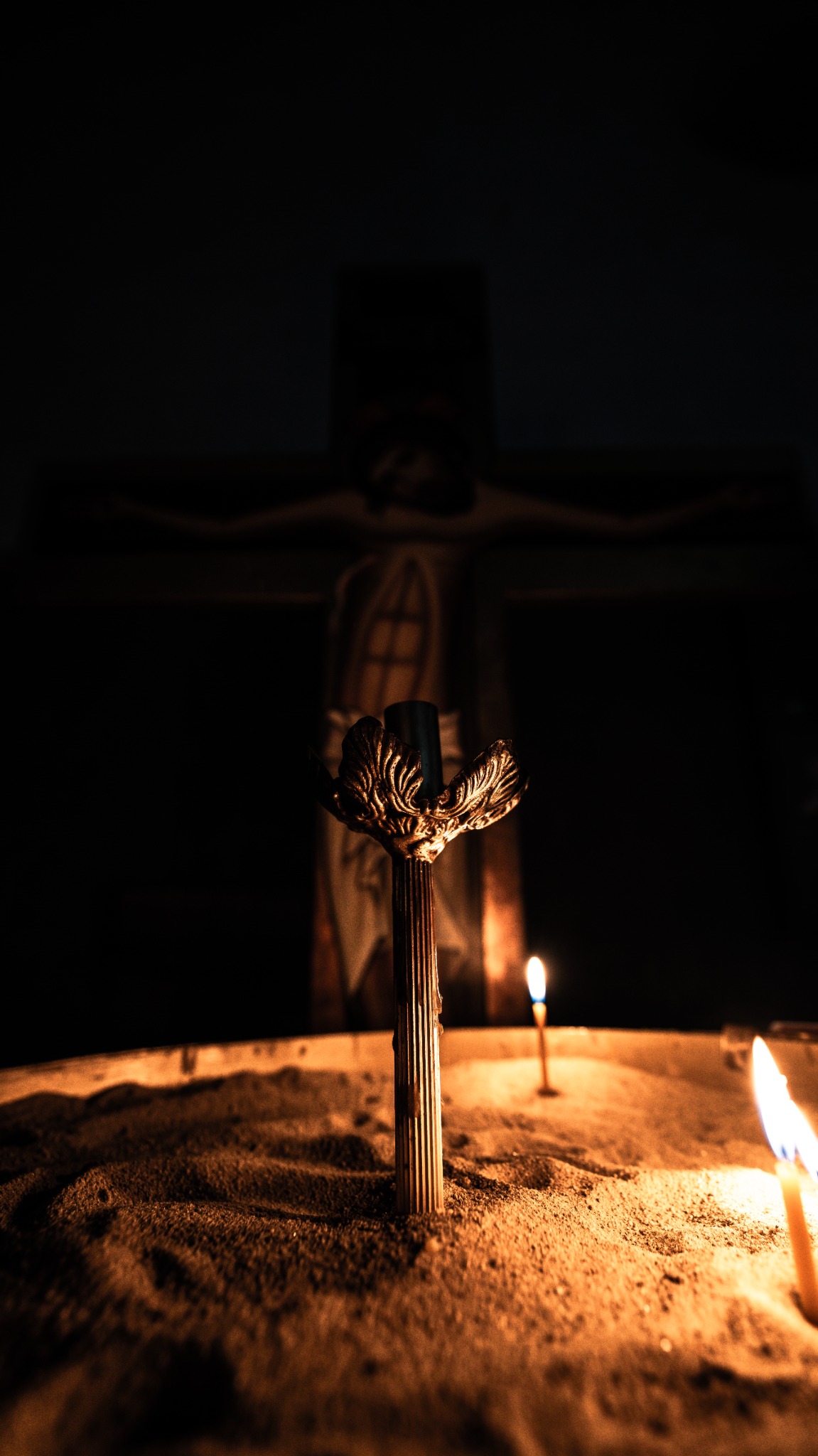 Ember Ritual — candlelit atmospheric scene